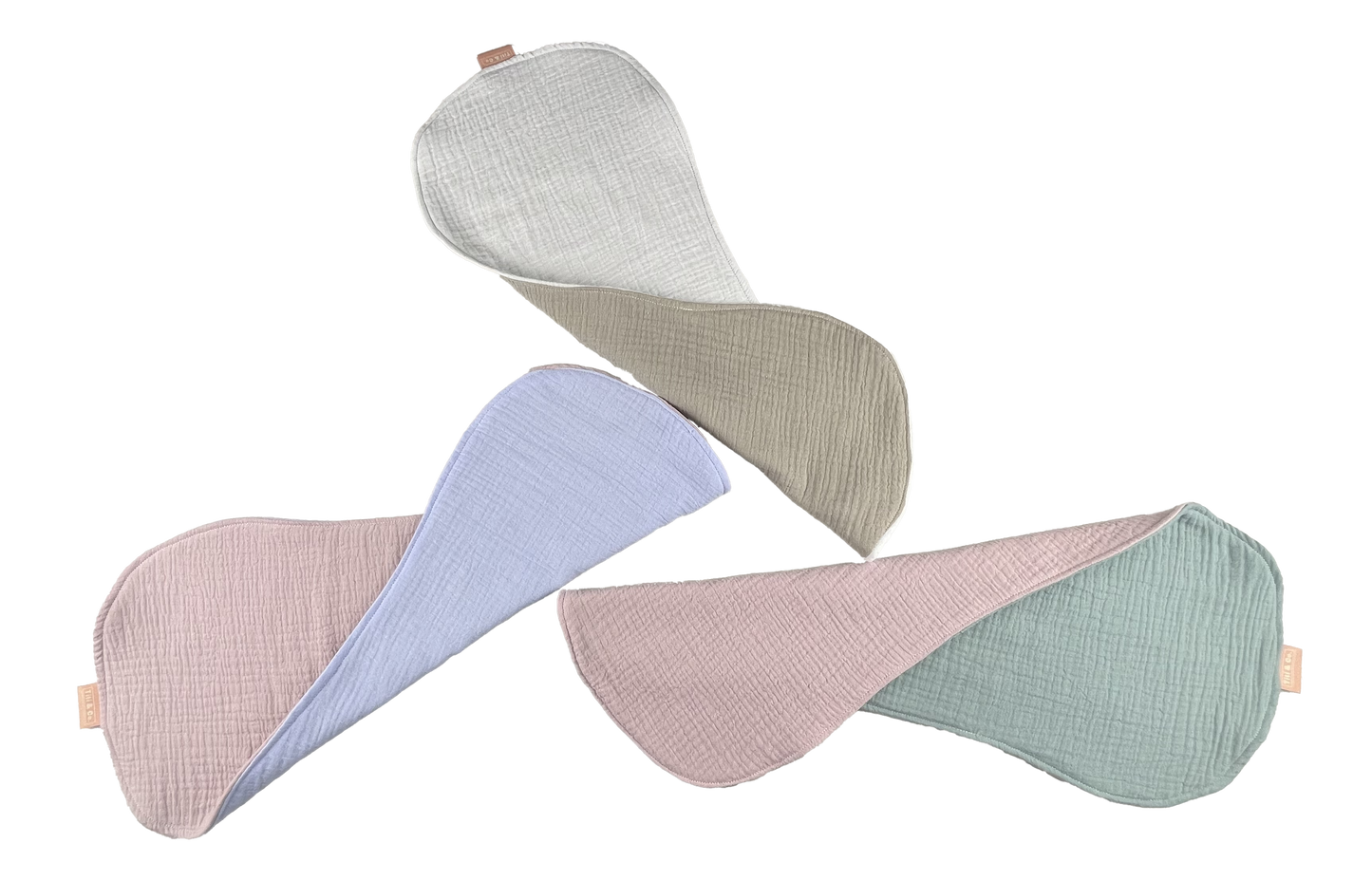 Burp Cloth Set | Berry Mix