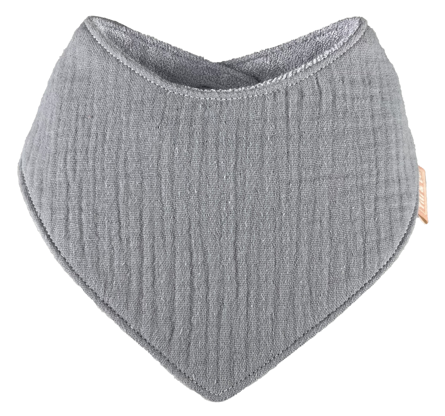 Dribble Bib Grey | Single Top Bib