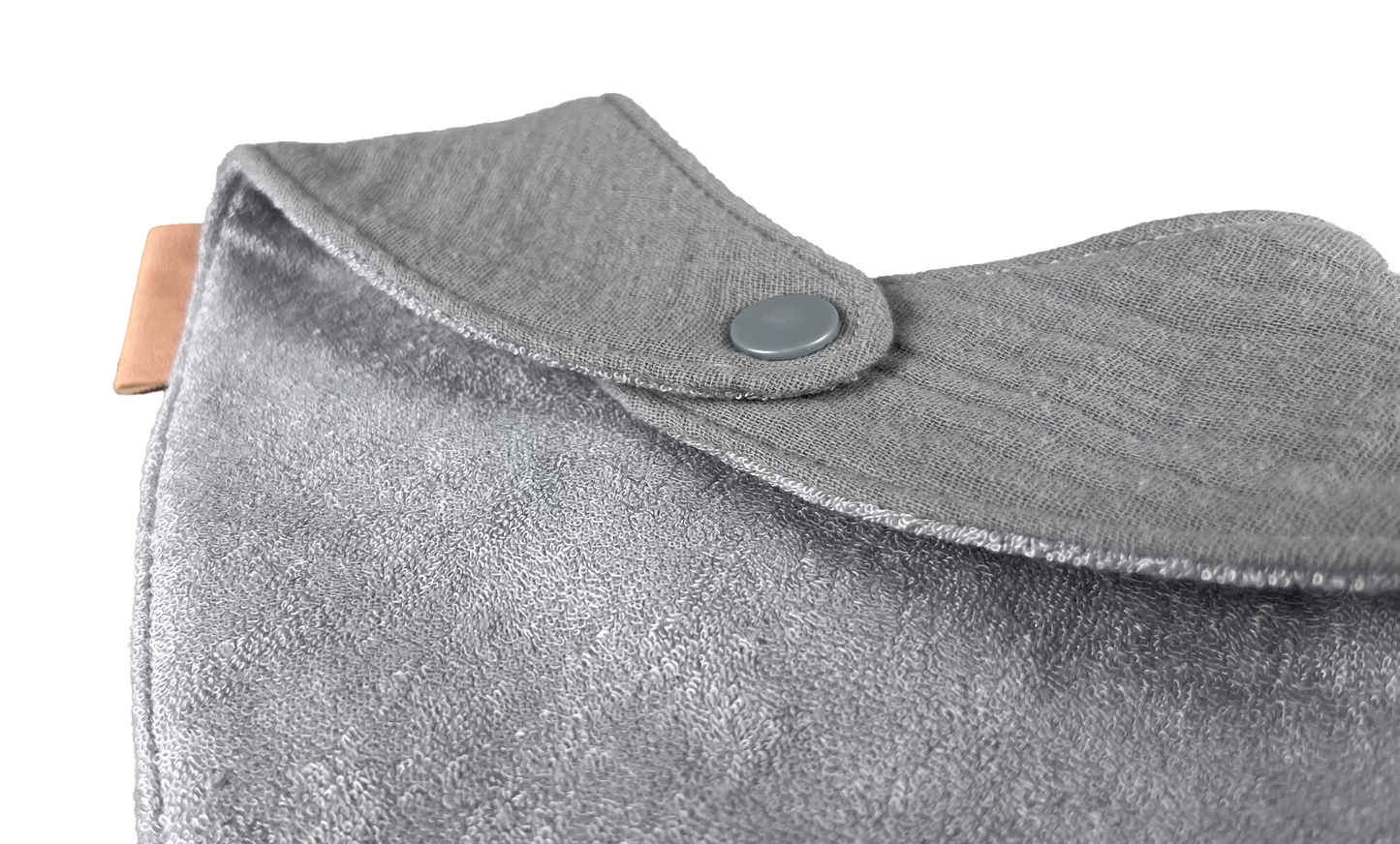 Dribble Bib Grey | Single Top Bib