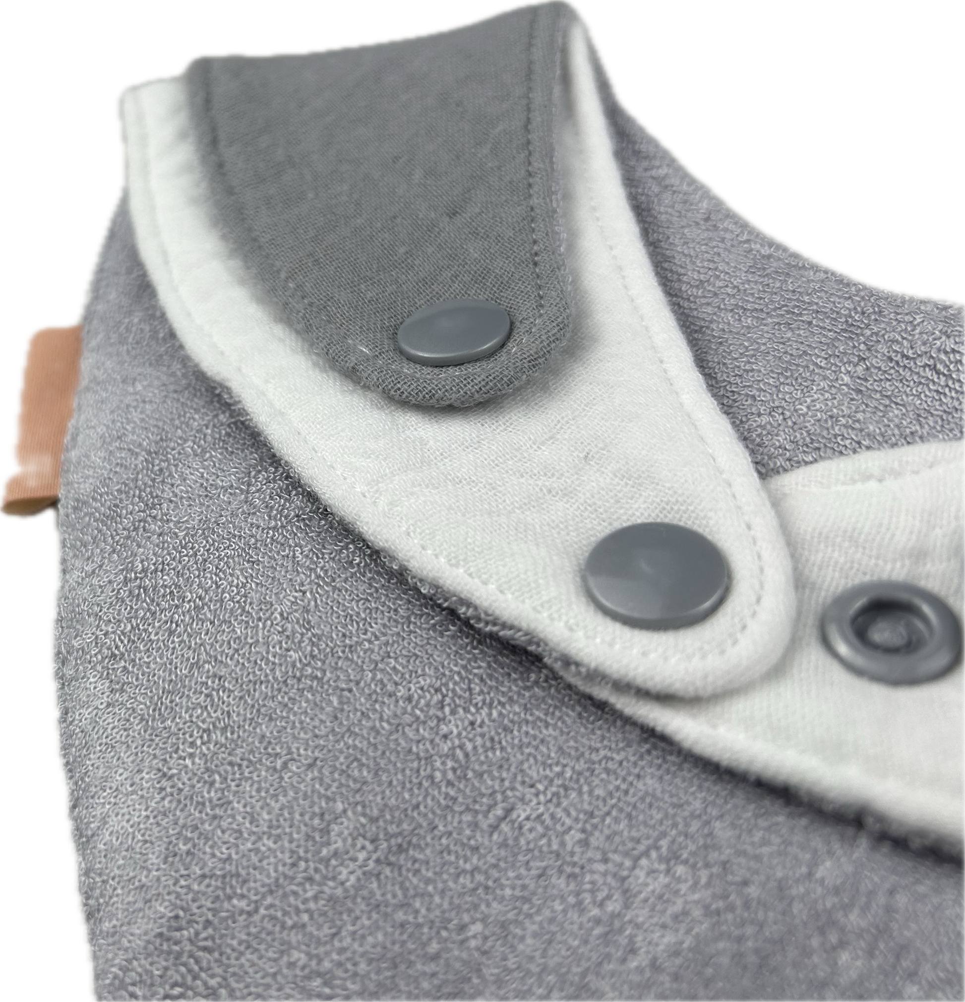 Double Guard Baby Dribble Bib Set - Milky Way - Double Bib Back Close-up