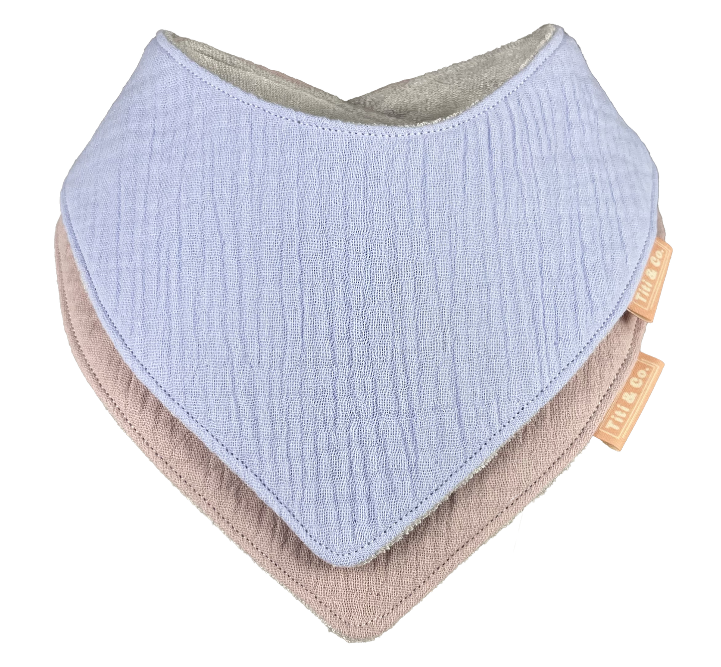 Double Guard Baby Dribble Bib Set - Very Berry - Double Bib bundle
