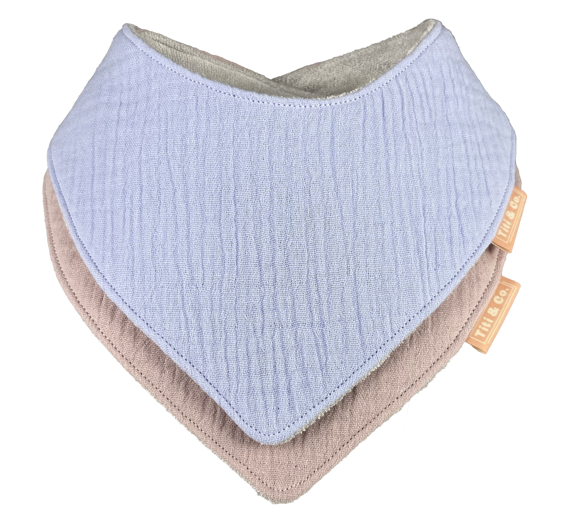 Double Guard Baby Dribble Bib Set - Very Berry - Double Bib bundle