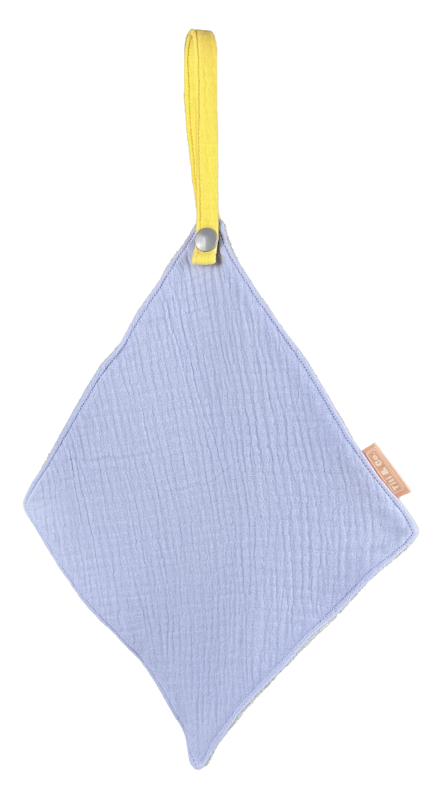 Double Guard Baby Dribble Bib Set - Nana Splash - Face Washer Front