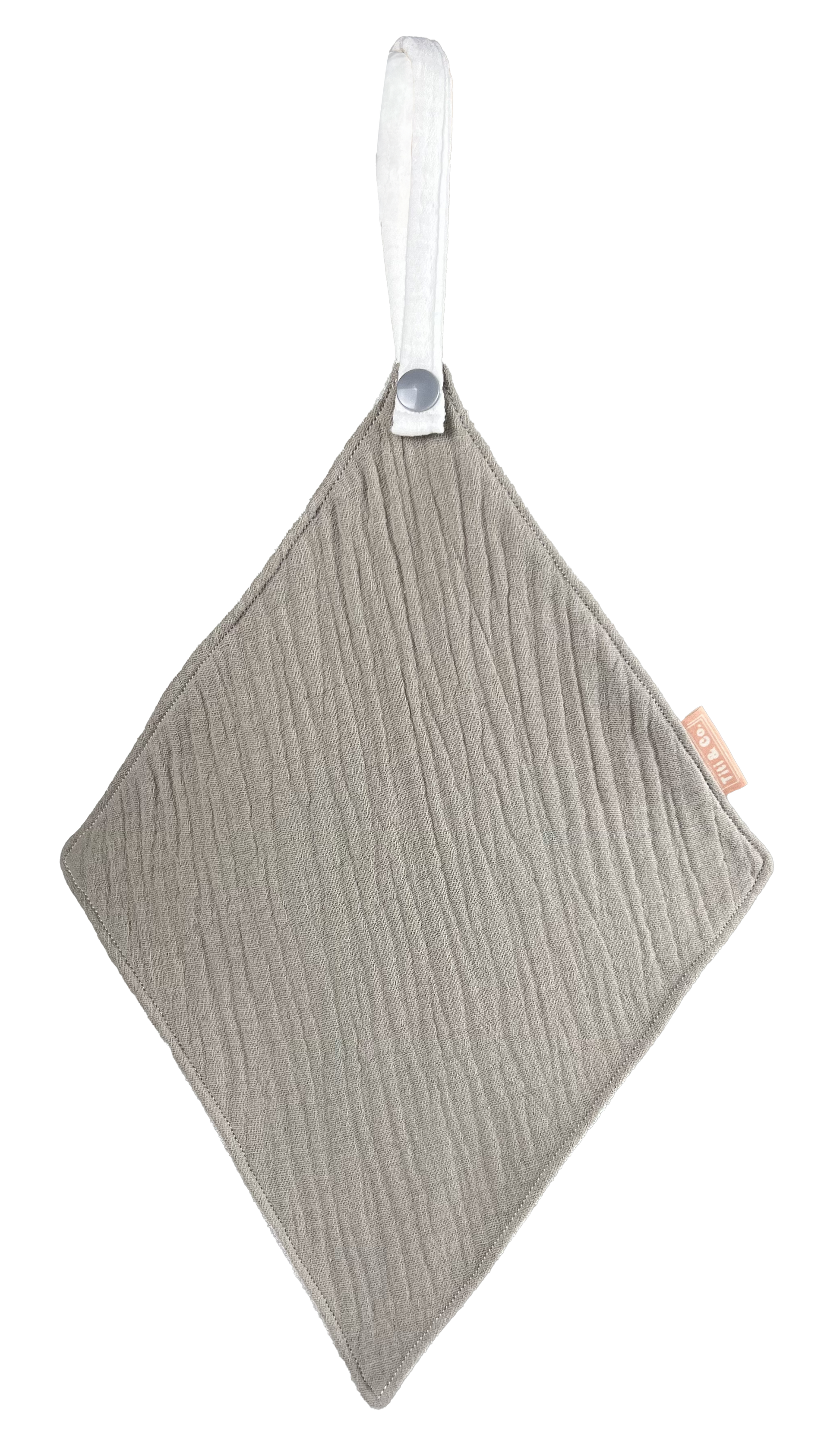 Double Guard Baby Dribble Bib Set - Forrest - Face Washer Front