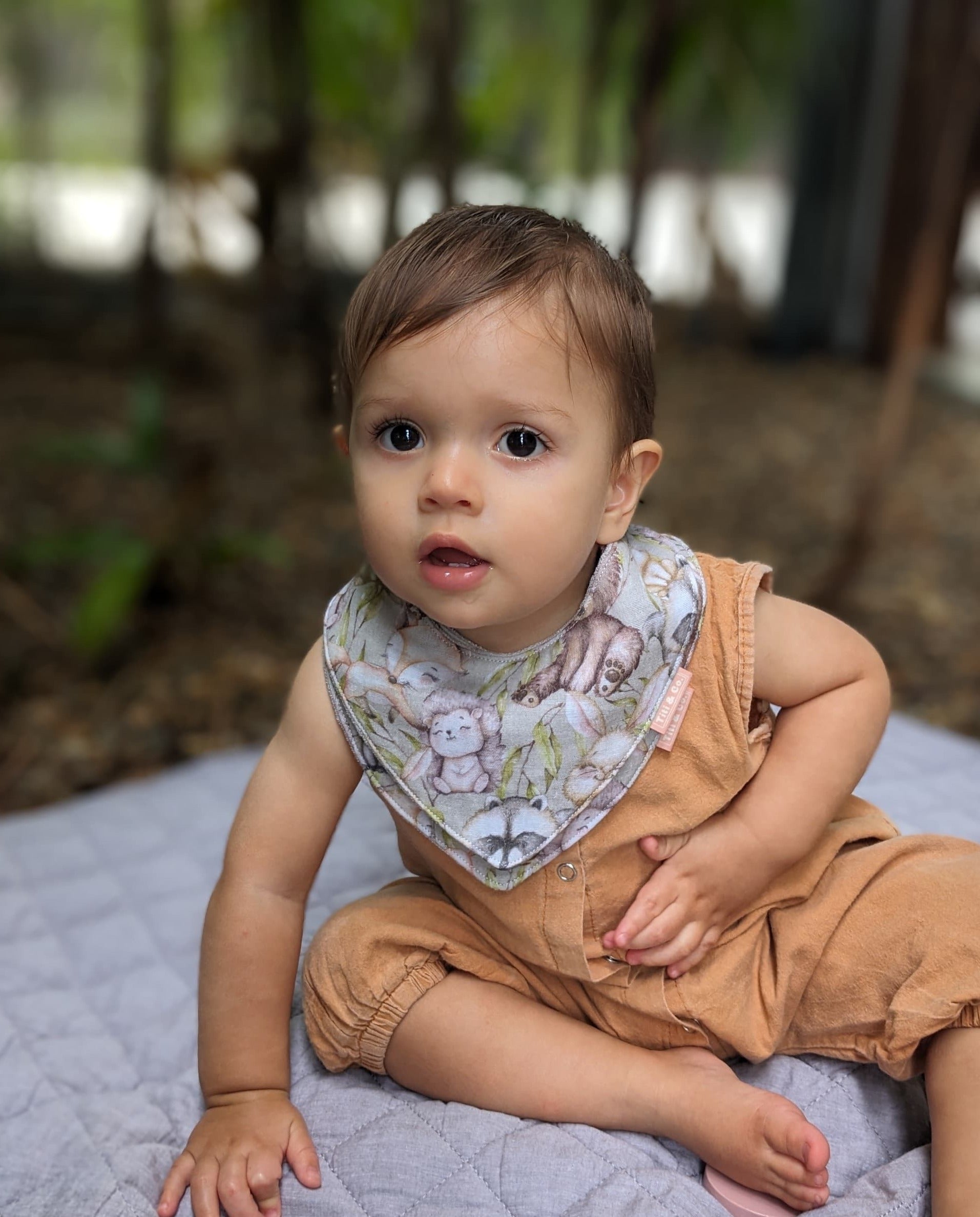 Double Guard Baby Dribble Bib Set - Forrest - Lifestyle